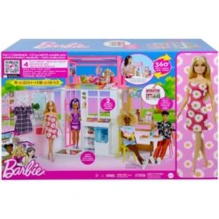Mattel Barbie Haus Und Puppe -Trendiger Spielzeugladen Mattel Barbie Haus und Puppe@@1806320 7