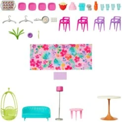 Mattel Barbie Malibu Haus, Spielgebäude -Trendiger Spielzeugladen Mattel Barbie Malibu Haus Spielgeb ude@@1846659 12