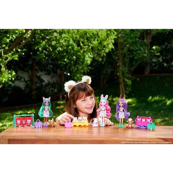 Mattel Enchantimals Baby Bestie Bree Bunny & Twist Bunny, Puppe 6 Mattel Enchantimals Baby Bestie Bree Bunny & Twist Bunny, Puppe – Bild 6