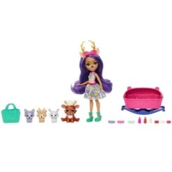 Mattel Enchantimals Baby Bestie Danessa Deer & Sprint, Puppe -Trendiger Spielzeugladen Mattel Enchantimals Baby Bestie Danessa Deer Sprint Puppe@@1888513 2