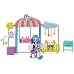 Mattel Enchantimals City Tails Main Street Pet Nursery Playset, Spielfigur