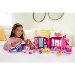 Mattel Enchantimals Modenschau-Mobil, Spielfahrzeug -Trendiger Spielzeugladen Mattel Enchantimals Modenschau Mobil Spielfahrzeug@@1919805 5