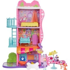 Mattel Enchantimals Stadthaus & Café Spielset, Spielgebäude -Trendiger Spielzeugladen Mattel Enchantimals Stadthaus Caf Spielset Spielgeb ude@@1846698 1