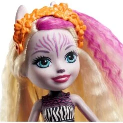 Mattel Enchantimals Zadie Zebra Puppe -Trendiger Spielzeugladen Mattel Enchantimals Zadie Zebra Puppe@@1713359 3
