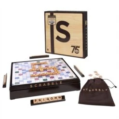 Mattel Games Scrabble 75th Anniversary, Brettspiel -Trendiger Spielzeugladen Mattel Games Scrabble 75th Anniversary Brettspiel@@1919564 5