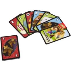 Mattel Games UNO Minecraft, Kartenspiel -Trendiger Spielzeugladen Mattel Games UNO Minecraft Kartenspiel@@1888500 6
