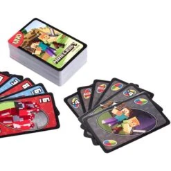 Mattel Games UNO Minecraft, Kartenspiel -Trendiger Spielzeugladen Mattel Games UNO Minecraft Kartenspiel@@1888500 8