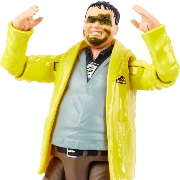 Mattel Jurassic World Hammond Collection Dennis Nedry, Spielfigur 5 Mattel Jurassic World Hammond Collection Dennis Nedry, Spielfigur – Bild 5