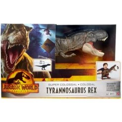Mattel Jurassic World Riesendino Tyrannosaurus-Rex, Spielfigur -Trendiger Spielzeugladen Mattel Jurassic World Riesendino Tyrannosaurus Rex Spielfigur@@1807633 5