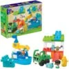 Mattel MEGA BLOKS Green Town Ozean-Reinigungsteam, Konstruktionsspielzeug
