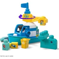 Mattel MEGA BLOKS Green Town Ozean-Reinigungsteam, Konstruktionsspielzeug -Trendiger Spielzeugladen Mattel MEGA BLOKS Green Town Ozean Reinigungsteam Konstruktionsspielzeug@@1919353 3
