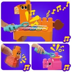 Mattel MEGA BLOKS Musikspaß Bauernhoftiere, Konstruktionsspielzeug -Trendiger Spielzeugladen Mattel MEGA BLOKS Musikspa Bauernhoftiere Konstruktionsspielzeug@@1919348 5