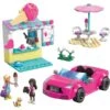 Mattel MEGA Barbie Cabrio & Eisstand, Konstruktionsspielzeug