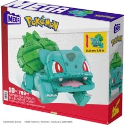 Mattel MEGA Pokémon Jumbo Bisasam, Konstruktionsspielzeug -Trendiger Spielzeugladen Mattel MEGA Pok mon Jumbo Bisasam Konstruktionsspielzeug@@1919364 10