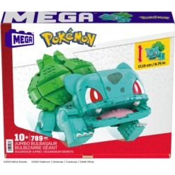 Mattel MEGA Pokémon Jumbo Bisasam, Konstruktionsspielzeug -Trendiger Spielzeugladen Mattel MEGA Pok mon Jumbo Bisasam Konstruktionsspielzeug@@1919364 9