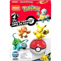 Mattel MEGA Pokémon Kanto Partners, Konstruktionsspielzeug -Trendiger Spielzeugladen Mattel MEGA Pok mon Kanto Partners Konstruktionsspielzeug@@1919350 8