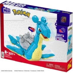 Mattel MEGA Pokémon Lapras, Konstruktionsspielzeug -Trendiger Spielzeugladen Mattel MEGA Pok mon Lapras Konstruktionsspielzeug@@1919362 10