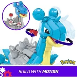 Mattel MEGA Pokémon Lapras, Konstruktionsspielzeug -Trendiger Spielzeugladen Mattel MEGA Pok mon Lapras Konstruktionsspielzeug@@1919362 5