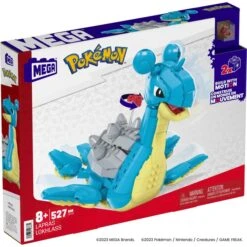 Mattel MEGA Pokémon Lapras, Konstruktionsspielzeug -Trendiger Spielzeugladen Mattel MEGA Pok mon Lapras Konstruktionsspielzeug@@1919362 8