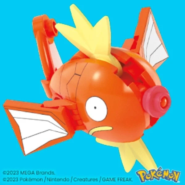 Mattel MEGA Pokémon Magikarp Evolution Set, Konstruktionsspielzeug 2 Mattel MEGA Pokémon Magikarp Evolution Set, Konstruktionsspielzeug – Bild 2