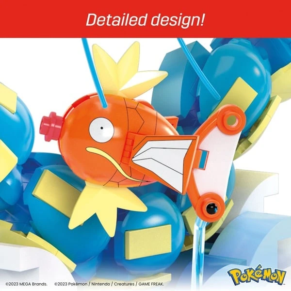 Mattel MEGA Pokémon Magikarp Evolution Set, Konstruktionsspielzeug 6 Mattel MEGA Pokémon Magikarp Evolution Set, Konstruktionsspielzeug – Bild 6