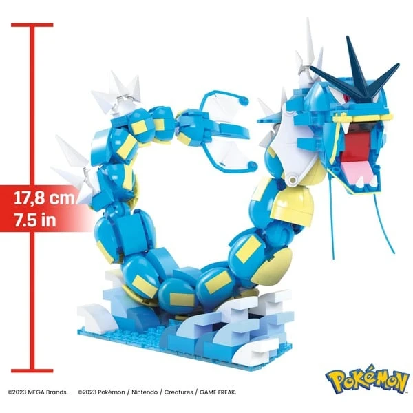 Mattel MEGA Pokémon Magikarp Evolution Set, Konstruktionsspielzeug 7 Mattel MEGA Pokémon Magikarp Evolution Set, Konstruktionsspielzeug – Bild 7