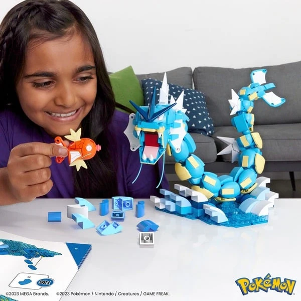 Mattel MEGA Pokémon Magikarp Evolution Set, Konstruktionsspielzeug 8 Mattel MEGA Pokémon Magikarp Evolution Set, Konstruktionsspielzeug – Bild 8