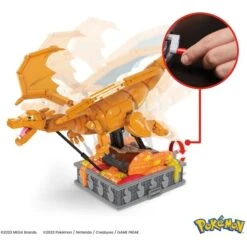 Mattel MEGA Pokémon Motion Glurak Bewegliches Bauset, Konstruktionsspielzeug -Trendiger Spielzeugladen Mattel MEGA Pok mon Motion Glurak bewegliches Bauset Konstruktionsspielzeug@@1919453 4