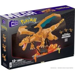 Mattel MEGA Pokémon Motion Glurak Bewegliches Bauset, Konstruktionsspielzeug -Trendiger Spielzeugladen Mattel MEGA Pok mon Motion Glurak bewegliches Bauset Konstruktionsspielzeug@@1919453 7
