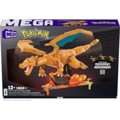 Mattel MEGA Pokémon Motion Glurak Bewegliches Bauset, Konstruktionsspielzeug -Trendiger Spielzeugladen Mattel MEGA Pok mon Motion Glurak bewegliches Bauset Konstruktionsspielzeug@@1919453 8