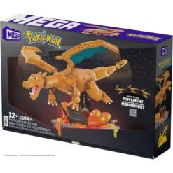 Mattel MEGA Pokémon Motion Glurak Bewegliches Bauset, Konstruktionsspielzeug -Trendiger Spielzeugladen Mattel MEGA Pok mon Motion Glurak bewegliches Bauset Konstruktionsspielzeug@@1919453 9