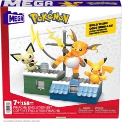 Mattel MEGA Pokémon Pikachu Evolution Set, Konstruktionsspielzeug -Trendiger Spielzeugladen Mattel MEGA Pok mon Pikachu Evolution Set Konstruktionsspielzeug@@1919452 10