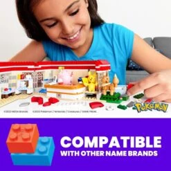 Mattel MEGA Pokémon Waldspaß Poké-Center, Konstruktionsspielzeug -Trendiger Spielzeugladen Mattel MEGA Pok mon Waldspa Pok Center Konstruktionsspielzeug@@1919352 5