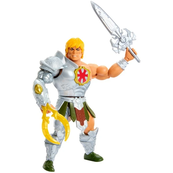 Mattel Masters Of The Universe Origins Actionfigur Snake Armor He-Man, Spielfigur
