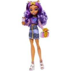 Mattel Monster High Verborgene Schätze Clawdeen, Puppe