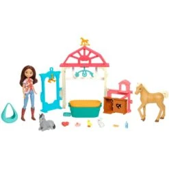 Mattel Spirit Luckys Tierbaby-Pflegestation Mit Pony & Fohlen, Puppe -Trendiger Spielzeugladen Mattel Spirit Luckys Tierbaby Pflegestation mit Pony Fohlen Puppe@@1807754 2