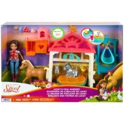 Mattel Spirit Luckys Tierbaby-Pflegestation Mit Pony & Fohlen, Puppe -Trendiger Spielzeugladen Mattel Spirit Luckys Tierbaby Pflegestation mit Pony Fohlen Puppe@@1807754 7