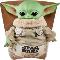 Mattel Star Wars Squeeze & Blink Grogu Funktionsplüsch, Kuscheltier -Trendiger Spielzeugladen Mattel Star Wars Squeeze Blink Grogu Funktionspl sch Kuscheltier@@100010957 4