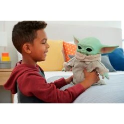 Mattel Star Wars Squeeze & Blink Grogu Funktionsplüsch, Kuscheltier -Trendiger Spielzeugladen Mattel Star Wars Squeeze Blink Grogu Funktionspl sch Kuscheltier@@100010957 5