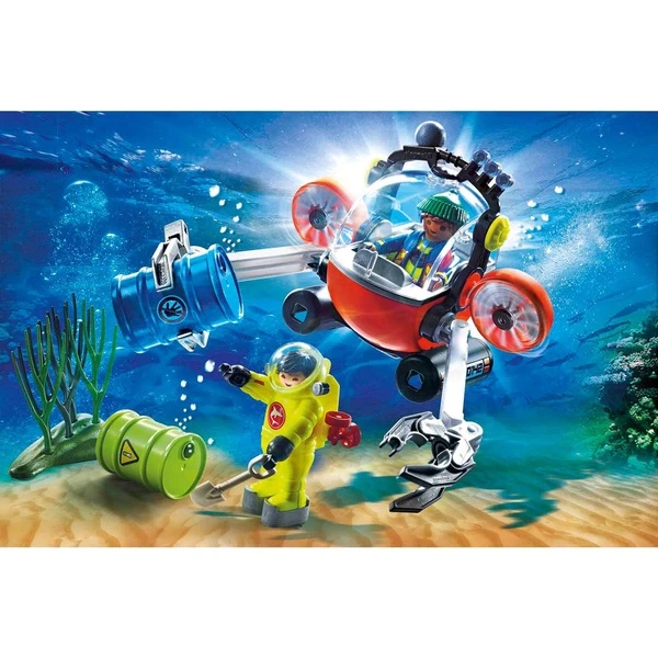 PLAYMOBIL 70142 City Action Seenot: Umwelteinsatz Mit Tauchboot, Konstruktionsspielzeug 3 PLAYMOBIL 70142 City Action Seenot: Umwelteinsatz Mit Tauchboot, Konstruktionsspielzeug – Bild 3
