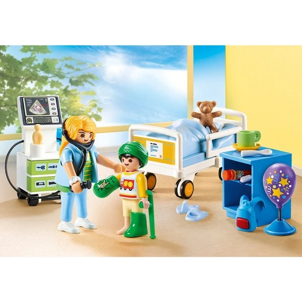PLAYMOBIL 70192 City Life Kinderkrankenzimmer, Konstruktionsspielzeug 3 PLAYMOBIL 70192 City Life Kinderkrankenzimmer, Konstruktionsspielzeug – Bild 3