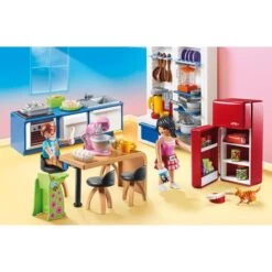 PLAYMOBIL 70206 Dollhouse Familienküche, Konstruktionsspielzeug -Trendiger Spielzeugladen PLAYMOBIL 70206 Dollhouse Familienk che Konstruktionsspielzeug@@1sspk14p 2
