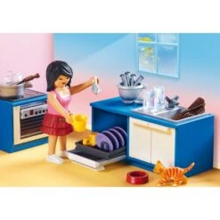 PLAYMOBIL 70206 Dollhouse Familienküche, Konstruktionsspielzeug -Trendiger Spielzeugladen PLAYMOBIL 70206 Dollhouse Familienk che Konstruktionsspielzeug@@1sspk14p 35