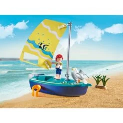 PLAYMOBIL 70438 Family Fun Segeljolle, Konstruktionsspielzeug -Trendiger Spielzeugladen PLAYMOBIL 70438 Family Fun Segeljolle Konstruktionsspielzeug@@1sspky1e 2
