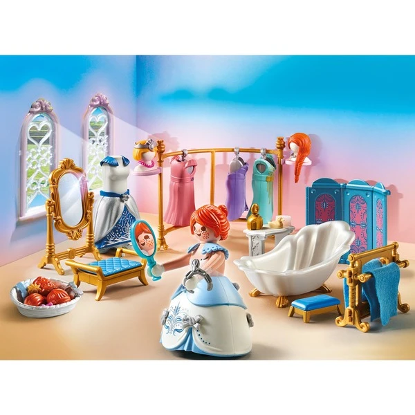 PLAYMOBIL 70454 Princess Ankleidezimmer Mit Badewanne, Konstruktionsspielzeug 2 PLAYMOBIL 70454 Princess Ankleidezimmer Mit Badewanne, Konstruktionsspielzeug – Bild 2