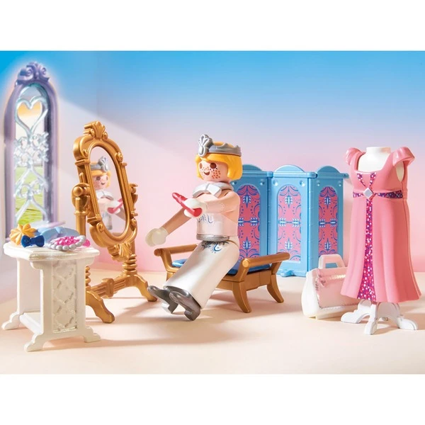 PLAYMOBIL 70454 Princess Ankleidezimmer Mit Badewanne, Konstruktionsspielzeug 3 PLAYMOBIL 70454 Princess Ankleidezimmer Mit Badewanne, Konstruktionsspielzeug – Bild 3