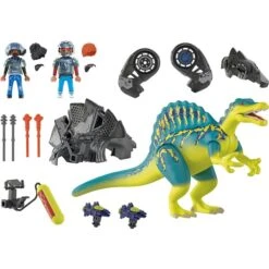 PLAYMOBIL 70625 Dino Rise Spinosaurus: Doppelte Verteidigungs-Power, Konstruktionsspielzeug -Trendiger Spielzeugladen PLAYMOBIL 70625 Dino Rise Spinosaurus Doppelte Verteidigungs Power Konstruktionsspielzeug@@1705028 35