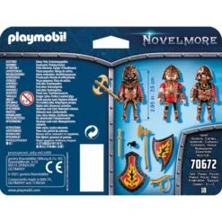 PLAYMOBIL 70672 Novelmore 3er Set Burnham Raiders, Konstruktionsspielzeug -Trendiger Spielzeugladen PLAYMOBIL 70672 Novelmore 3er Set Burnham Raiders Konstruktionsspielzeug@@1685415 2