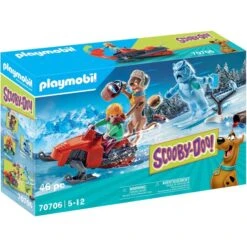 PLAYMOBIL 70706 SCOOBY-DOO! Abenteuer Mit Snow Ghost, Konstruktionsspielzeug