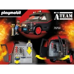 PLAYMOBIL 70750 The A-Team Van, Konstruktionsspielzeug -Trendiger Spielzeugladen PLAYMOBIL 70750 The A Team Van Konstruktionsspielzeug@@1762061 6
